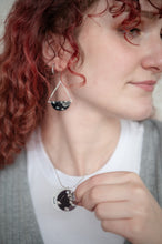 Load image into Gallery viewer, Dandelion Wishes Eclipse Charm - Silver