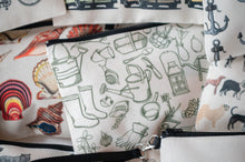 Load image into Gallery viewer, Garden Zippered Bag