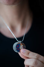 Load image into Gallery viewer, Harvest Florals Eclipse Charm - Silver