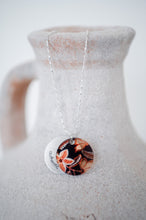 Load image into Gallery viewer, Autumn Spice Eclipse Charm - Silver
