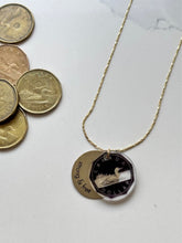 Load image into Gallery viewer, Loonie Eclipse Charm - Gold