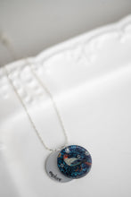 Load image into Gallery viewer, Song Bird Eclipse Charm Necklace - silver
