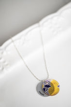 Load image into Gallery viewer, Marigold Eclipse Charm Necklace - silver
