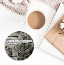Load image into Gallery viewer, Glitter Coaster-Christmas Tree Decorating