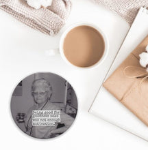 Load image into Gallery viewer, Goodness Sake Coaster- Naughty or Nice