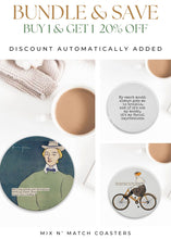 Load image into Gallery viewer, Friends are like Bras Coaster