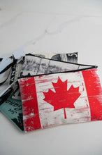 Load image into Gallery viewer, Canadian Flag Zippered Bag