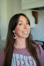 Load image into Gallery viewer, Fire Lily Dangle Earrings - Gold