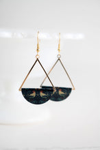 Load image into Gallery viewer, Song Bird Dangle Earrings - Gold