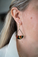 Load image into Gallery viewer, Fairytale Floral Dangle Earrings - Gold