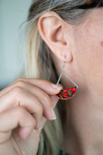 Load image into Gallery viewer, Paisley Dangle Earrings - Gold