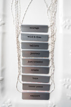 Load image into Gallery viewer, Sweet Pea Reversible Bar - Silver