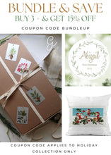 Load image into Gallery viewer, Winter Pine Pillow Cover