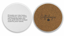Load image into Gallery viewer, Friends are like Bras Coaster