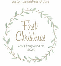Load image into Gallery viewer, Custom Ornament- Holiday First