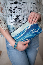 Load image into Gallery viewer, Tidal Wave Zippered Bag
