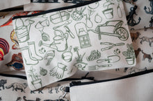 Load image into Gallery viewer, Garden Zippered Bag
