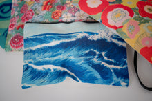 Load image into Gallery viewer, Tidal Wave Zippered Bag
