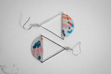Load image into Gallery viewer, Tropics Dangle Earrings - Silver
