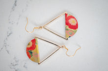 Load image into Gallery viewer, Pedal Pop Dangle Earrings - Gold
