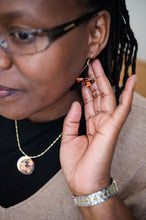 Load image into Gallery viewer, Autumn Spice Dangle Earrings - Gold
