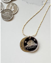 Load image into Gallery viewer, Nickel Eclipse Charm - Gold
