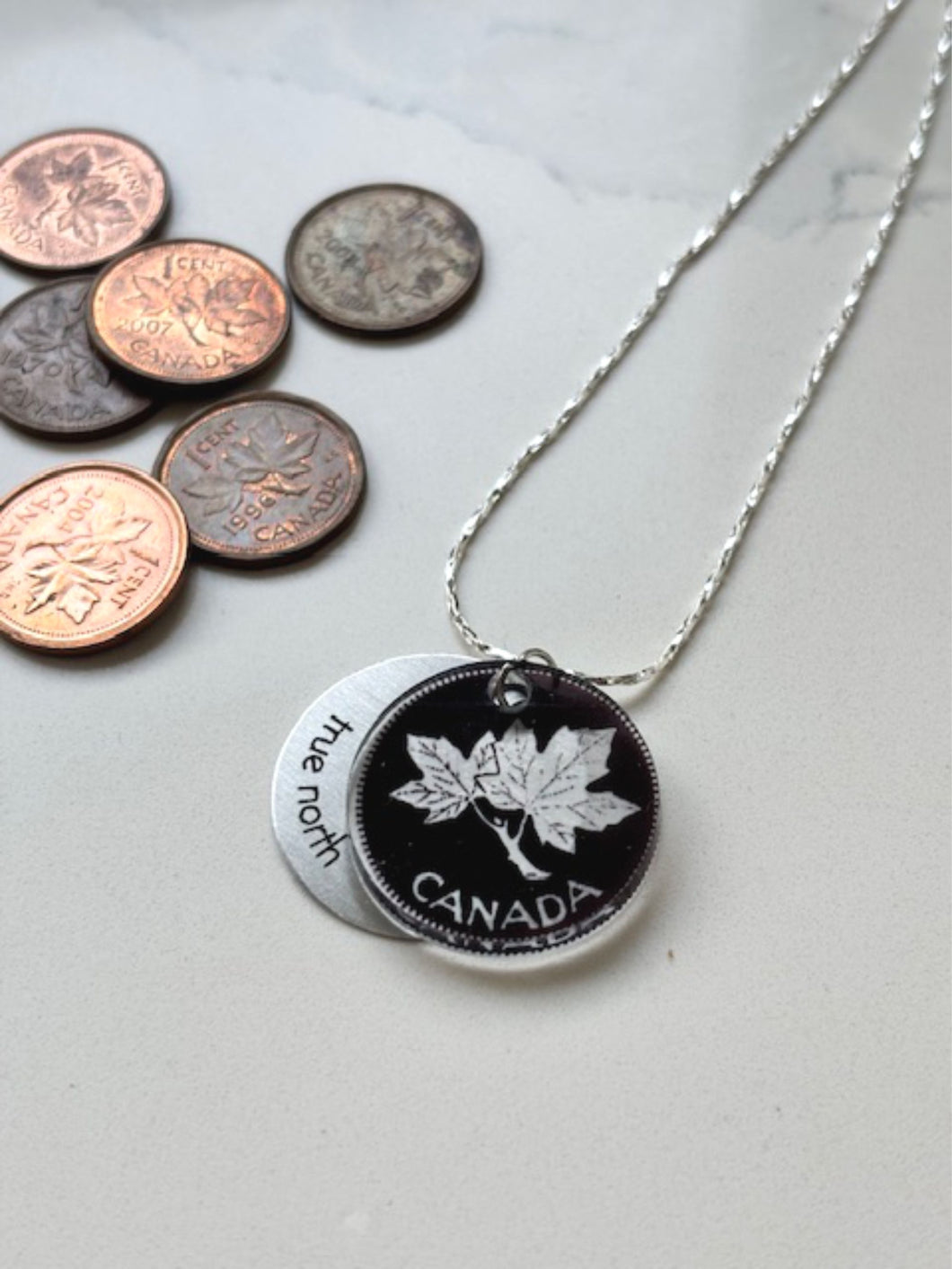 Penny Eclipse Charm - Silver