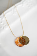 Load image into Gallery viewer, Angelica Eclipse Charm Necklace - gold
