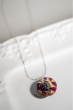 Load image into Gallery viewer, Clementine Eclipse Charm Necklace - silver
