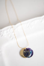 Load image into Gallery viewer, Enchanted Garden Eclipse Charm Necklace - gold

