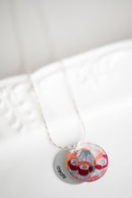 Load image into Gallery viewer, Florence Eclipse Charm Necklace - silver
