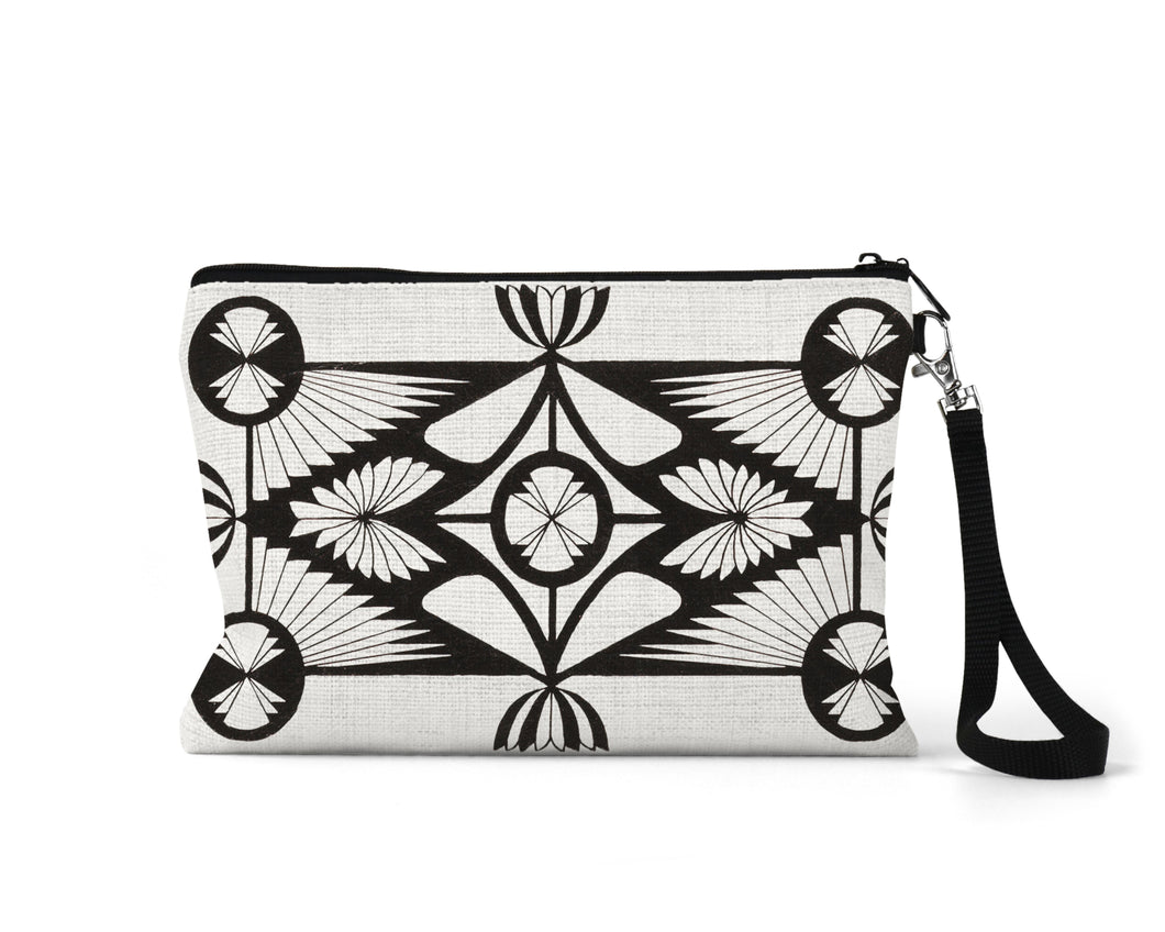 Moko Glory Zippered Linen blend Bag