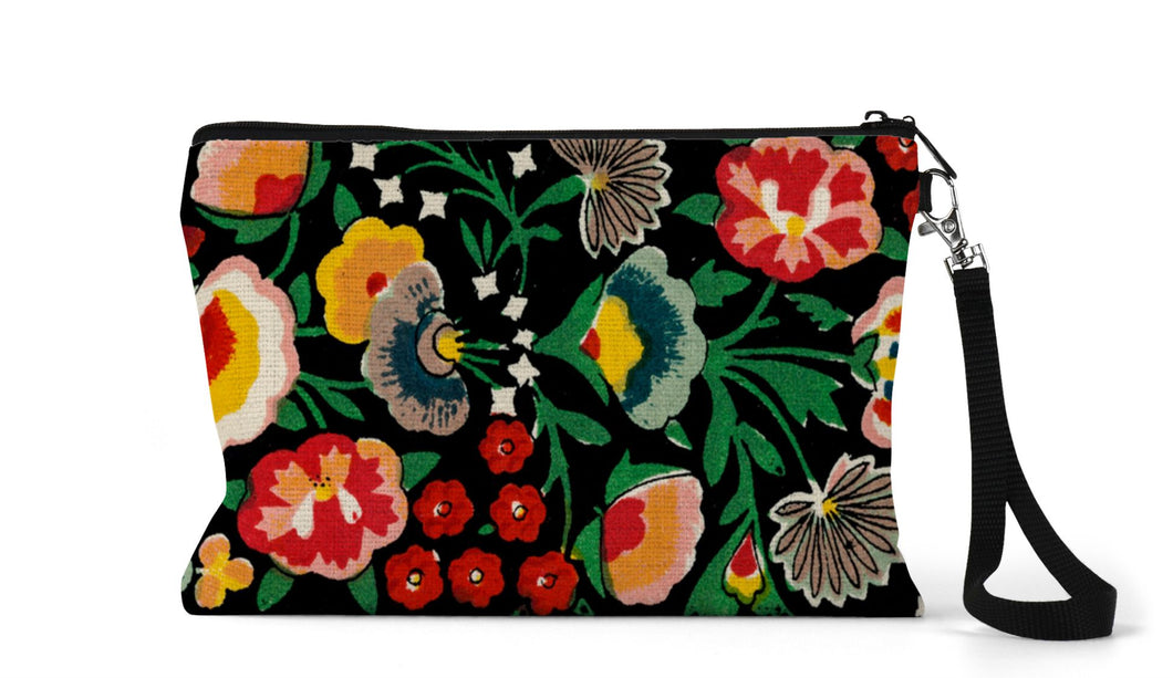 Fairytale Floral Zippered Bag