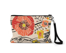 Load image into Gallery viewer, Wonderland Zippered Linen blend Bag
