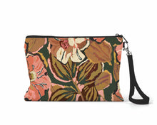 Load image into Gallery viewer, Sweet Pea Zippered Linen blend Bag
