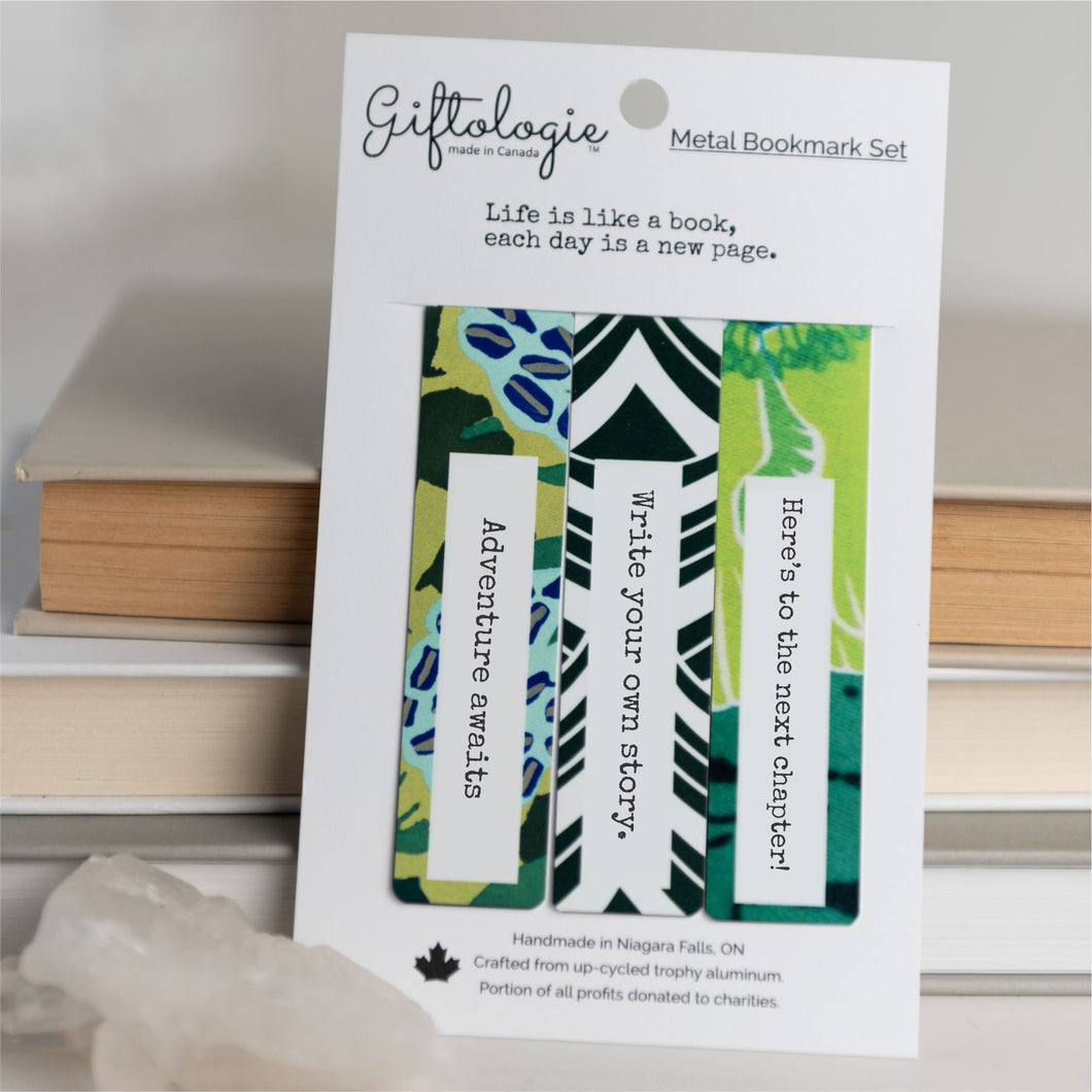 Bright Future bookmark set of 3 - Trellis