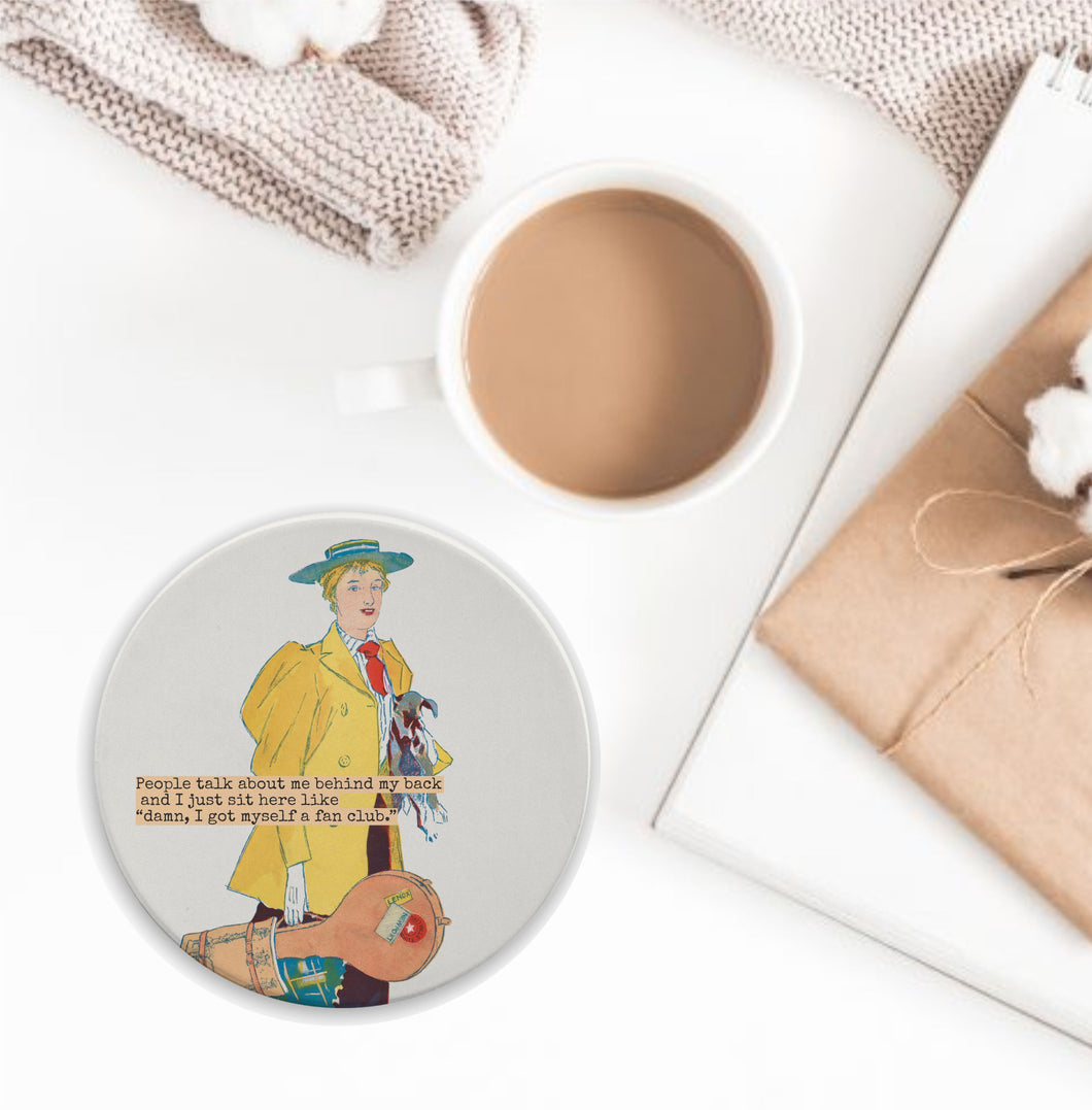 Umbrella Coaster / MCM / Sassy / Fun / Gift