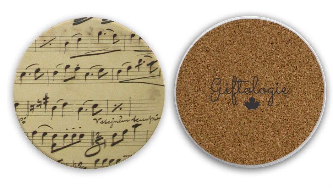 Sheet Music Coaster