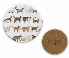 Load image into Gallery viewer, Cats Coaster

