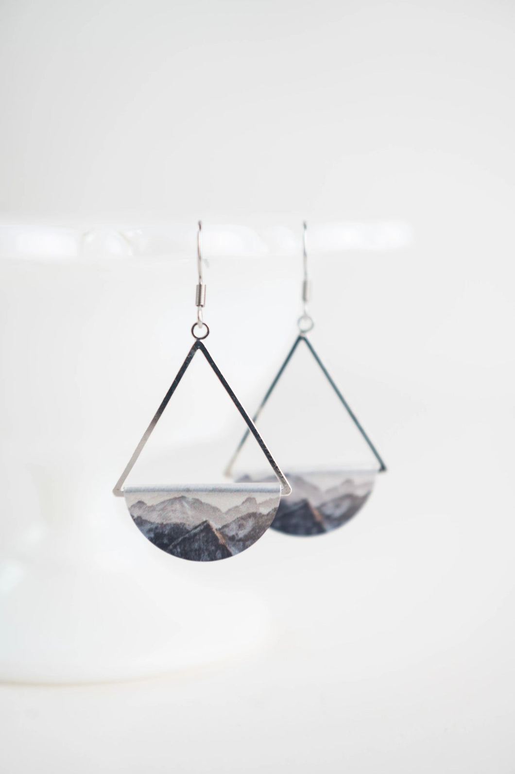 Rockies Dangle Earrings - silver