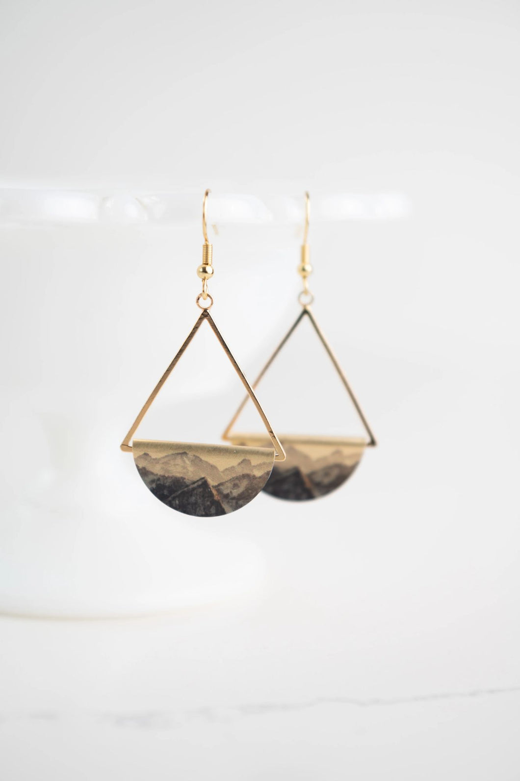 Rockies Dangle Earrings - gold