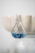 Load image into Gallery viewer, Flora Flo Dangle Earrings - Silver
