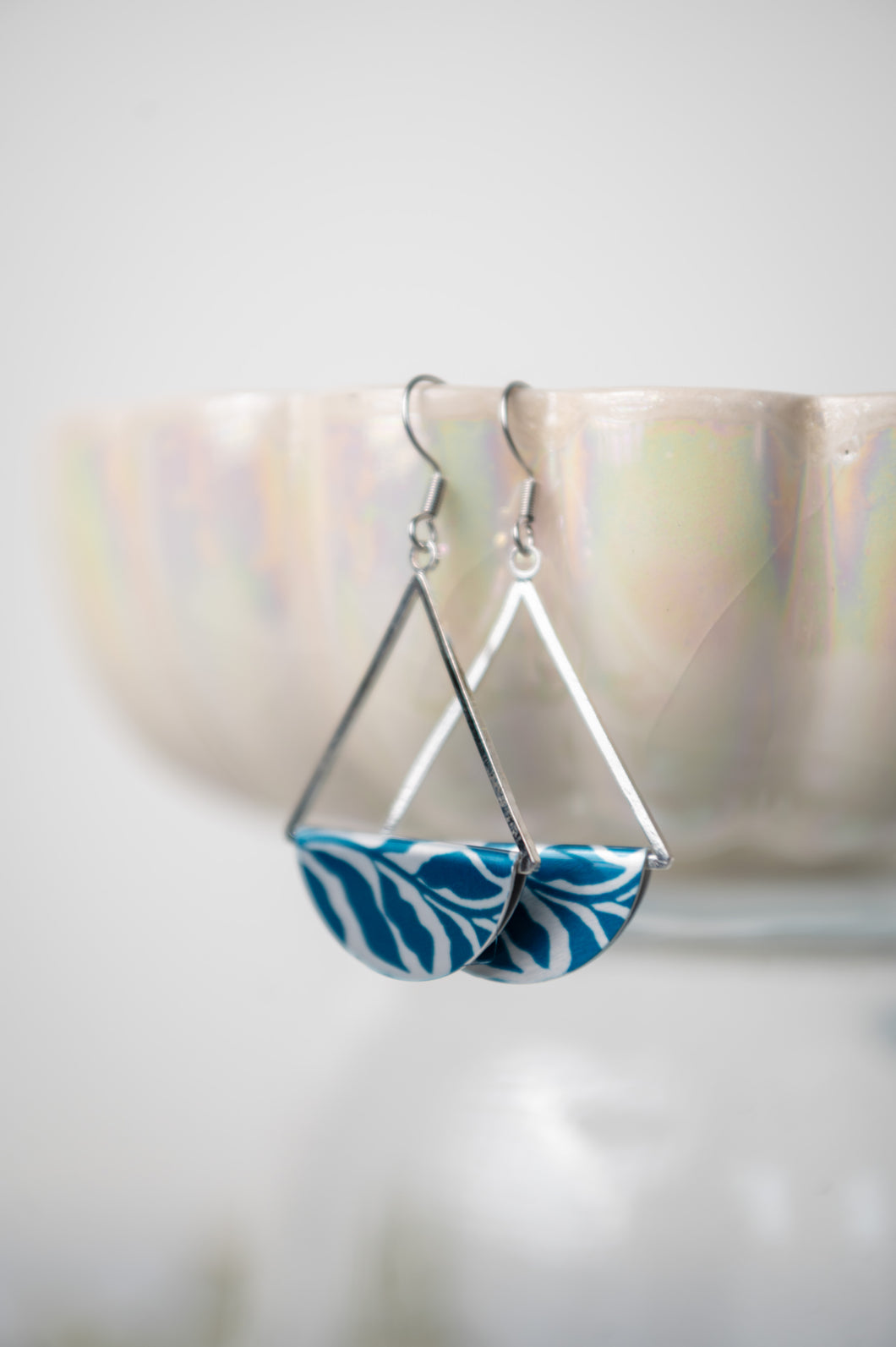 Flora Flo Dangle Earrings - Silver