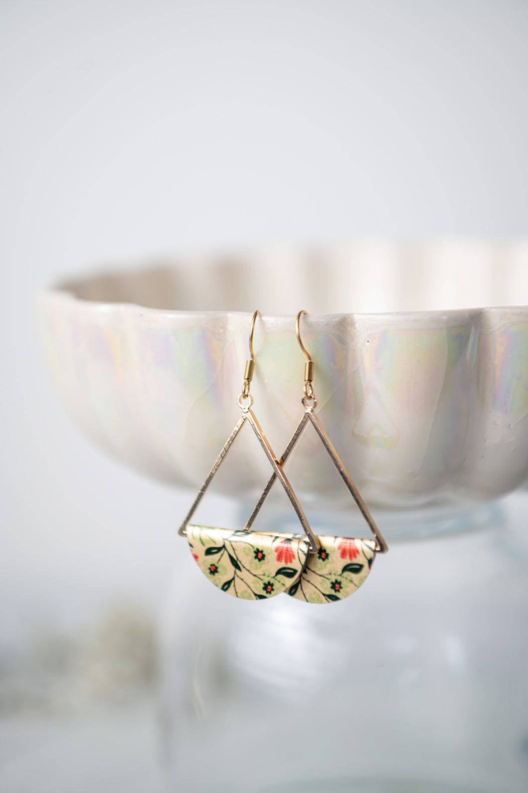 Sweet Meadow Dangle Earrings - Gold