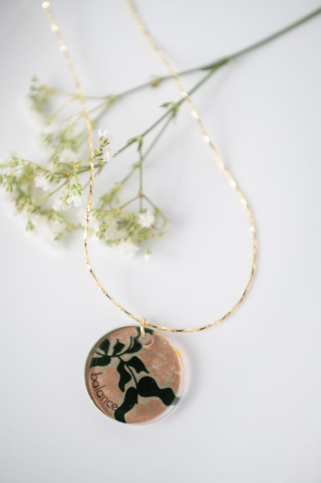 Flower Power Eclipse Charm - Gold
