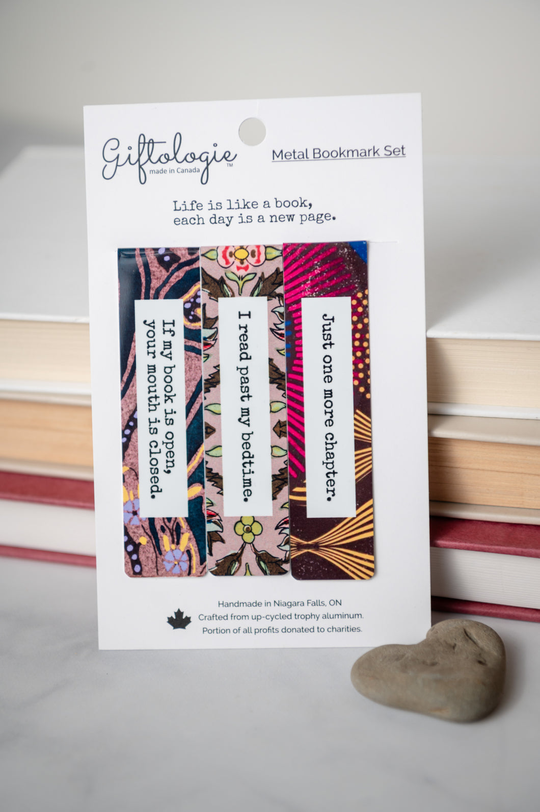 Bookworm - Set of 3 Loganberry