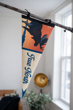 Load image into Gallery viewer, True North Pennant / vintage inspired / Canadian / Canuck
