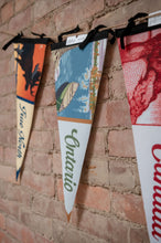 Load image into Gallery viewer, Ontario - Vintage Inspired - True North Pennant
