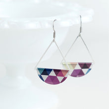 Load image into Gallery viewer, Hex Mix Dangle Earrings
