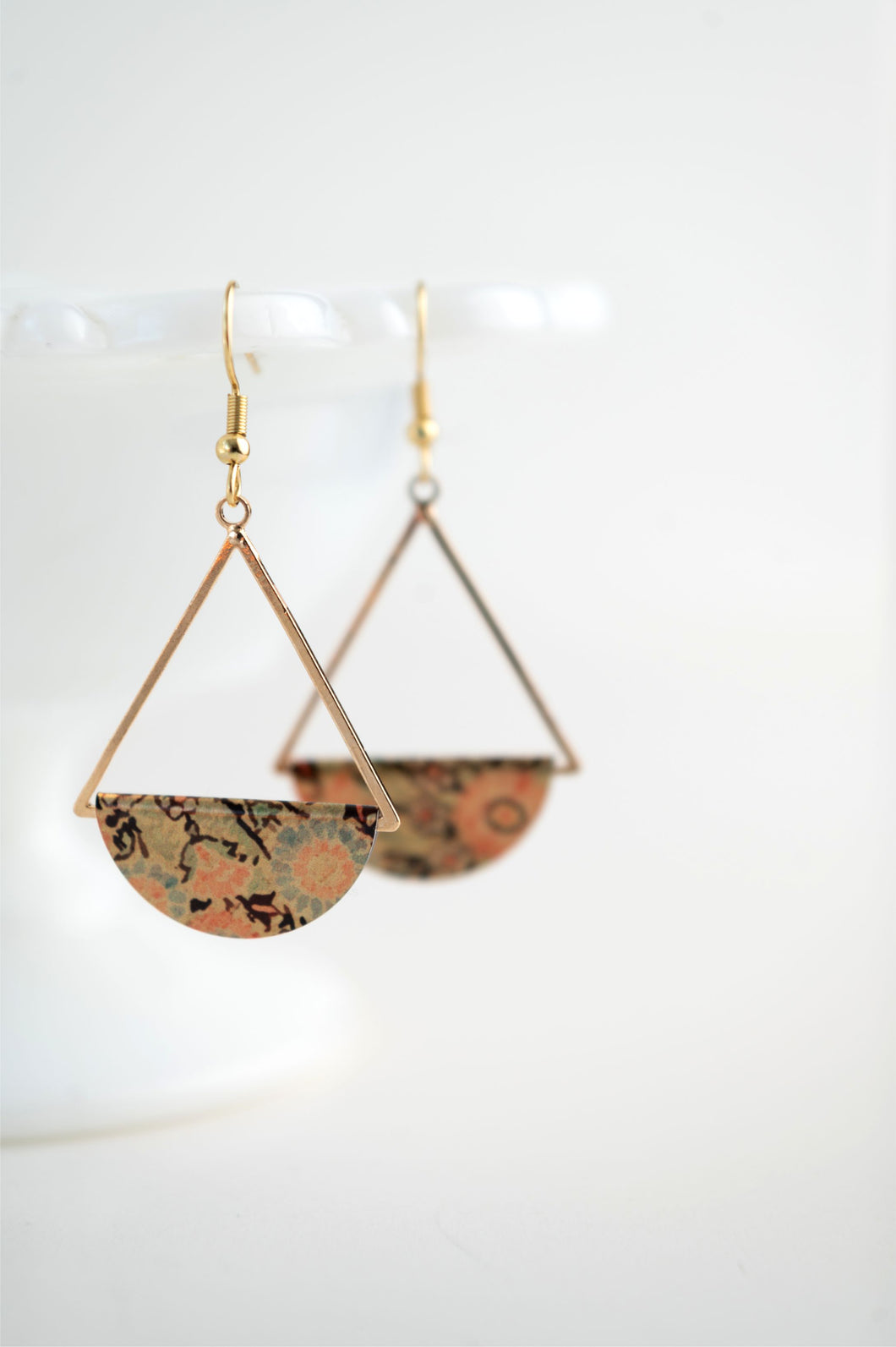 Jasmine Dangle Earrings - gold